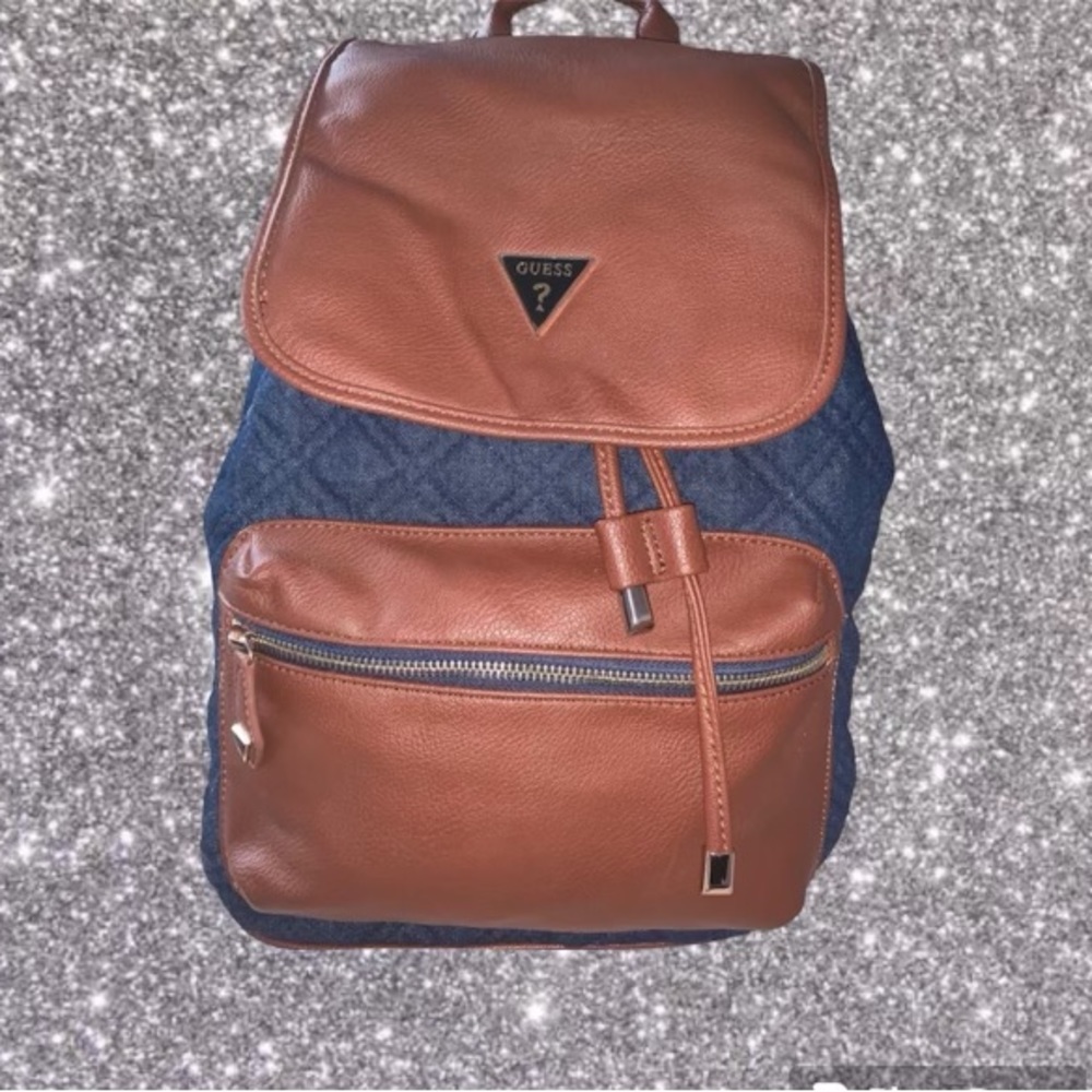 Guess Large Drawstring Backpack - image 1